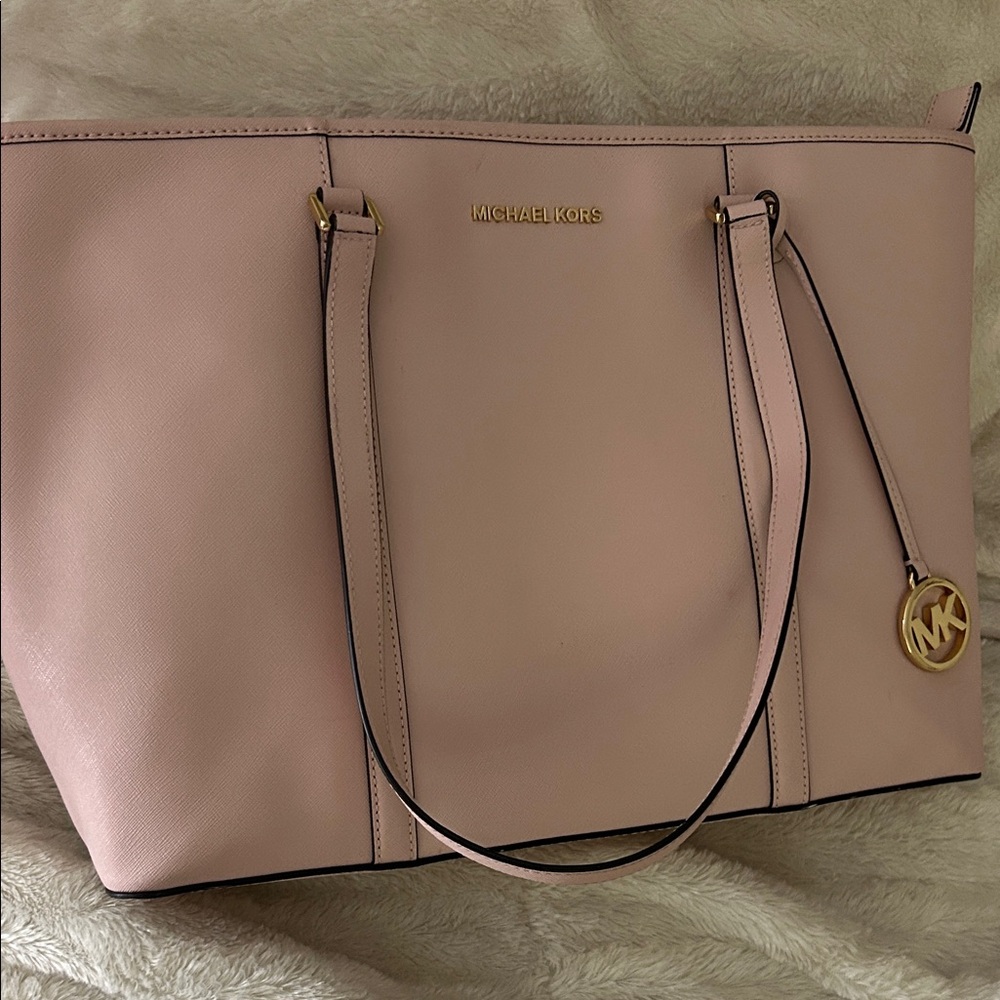 Michael Kors Blush Pink Large Tote